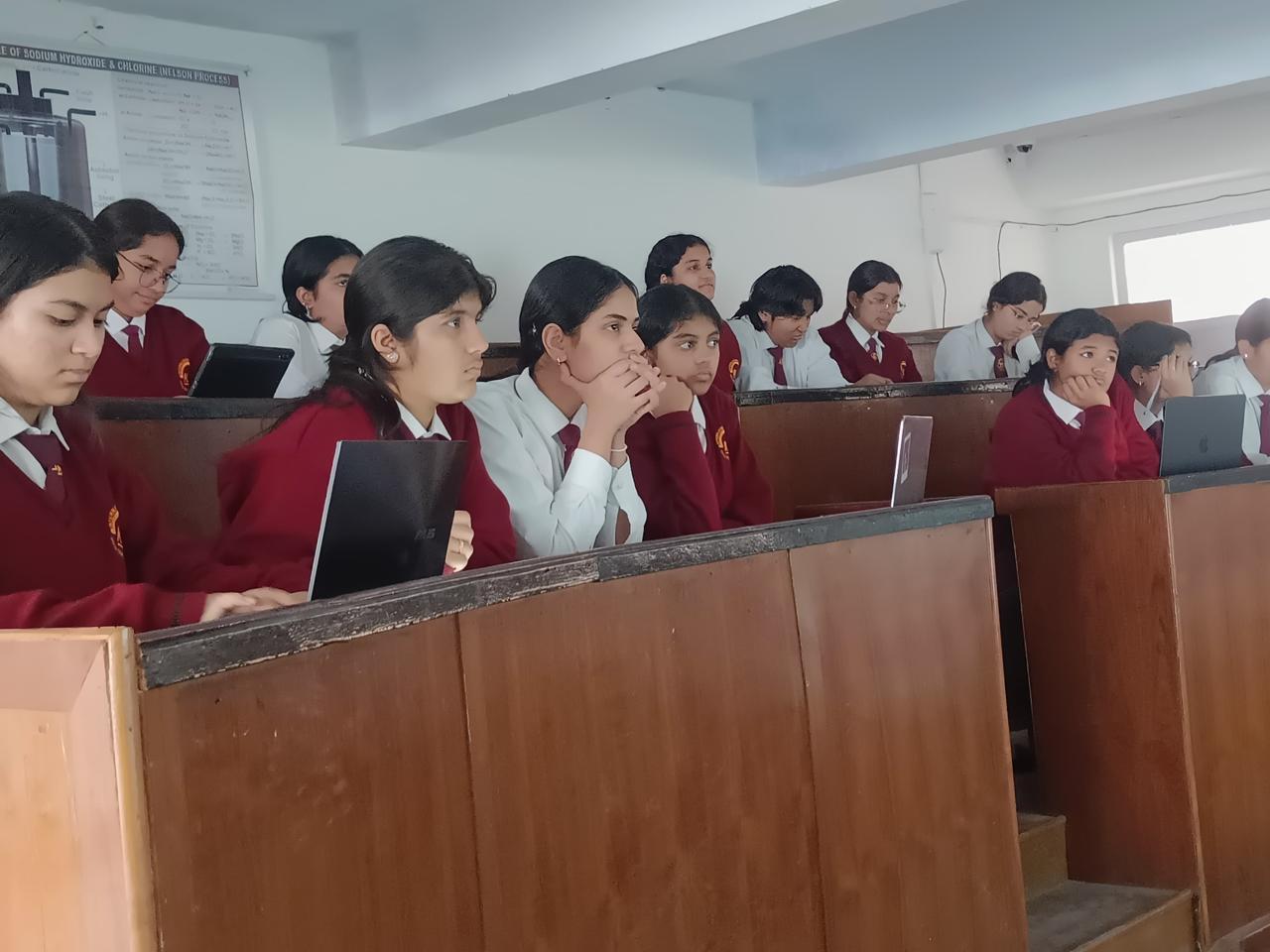 Students in classroom